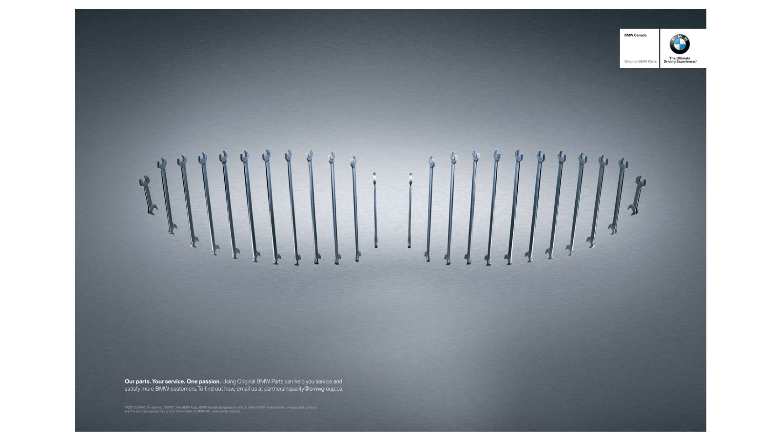 BMW Canada | Campagne imprimée grilles | Automobile, Design, Imprimé