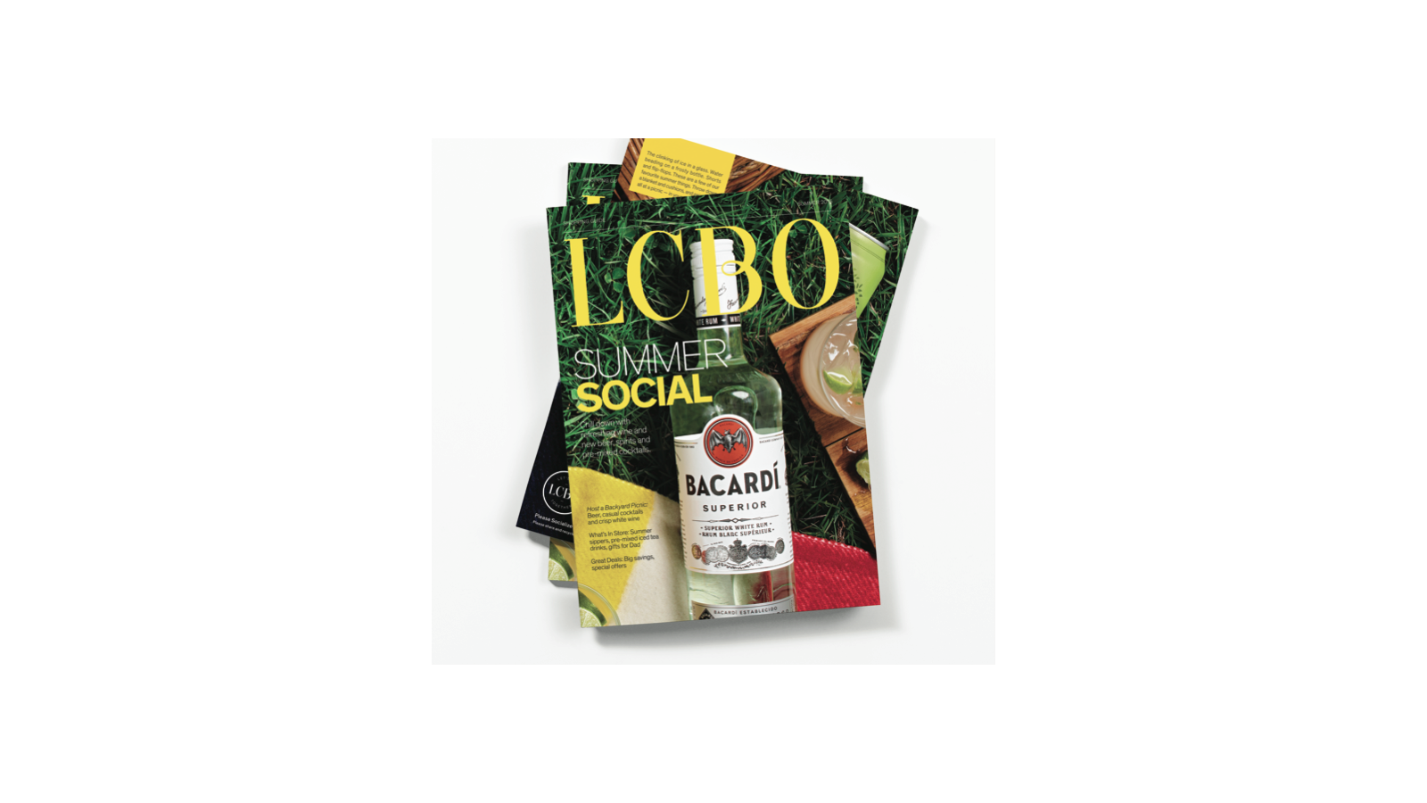 LCBO | LCBO Plaisirs d’été | Branding de lieux, Créativité, Design