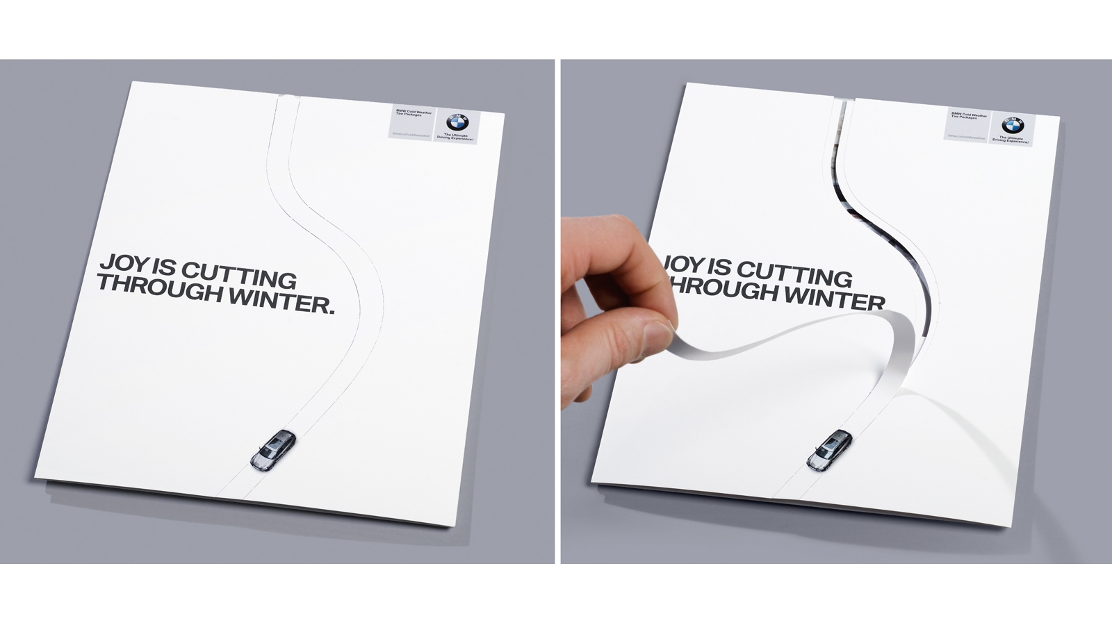 BMW Canada | Snow Tires Cutting Through DM | Direct Marketing