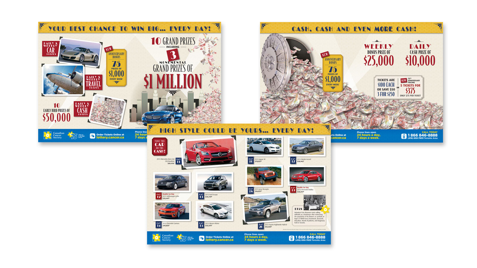 Canadian Cancer Society Lottery | Lottery Campaigns | Direct Marketing