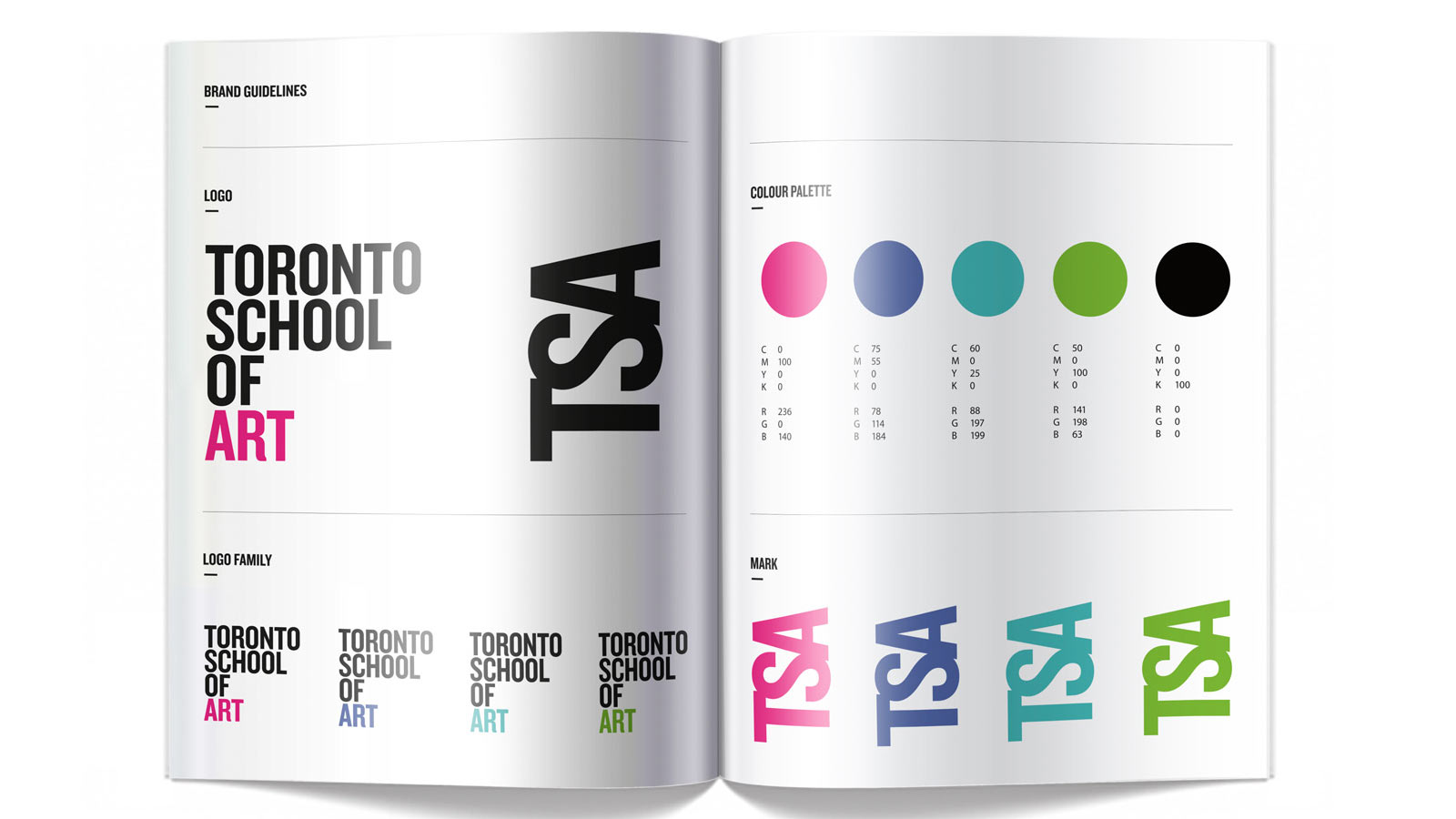 Toronto School of Art | Toronto School of Art Brand Refresh | Advertising, Branding, Education